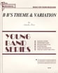 B B's Theme and Variation Concert Band sheet music cover